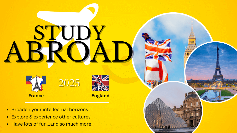 study abroad flyer